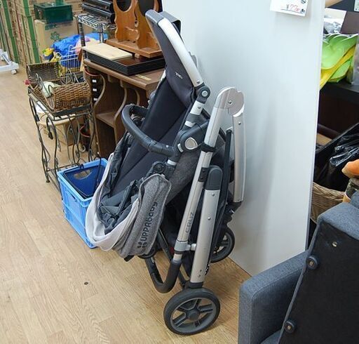 UPPAbaby ベビーカー CRUZ 0417-CRZ-US 2017年モデル ASTM F833-15 グレー系 3か月～22kgまで 折りたたみ可能 アッパベビー 札幌市 清田区 平岡 UPPAbaby ベビーカー CRUZ 0417-CRZ-US 2017年モデル ASTM F833-15