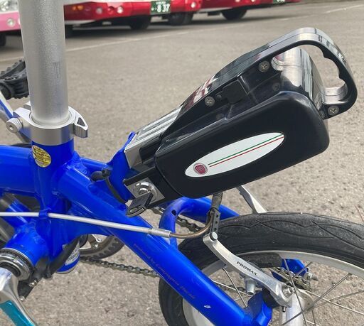 札幌◆FIAT 500 × DAHON / 電動アシスト自転車 14型/ 折りたたみ◆AL-FDB140 リチウムイオン 電池 フィアット ダホン フォールディング 札幌◇FIAT 500 × DAHON / 電動アシスト自転車 14型/ 折りたたみ◇AL