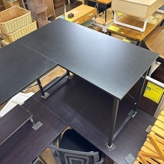 【ジャングル深井店】デスク ブラウン 茶 家具 堺市 深井【FU580】の画像