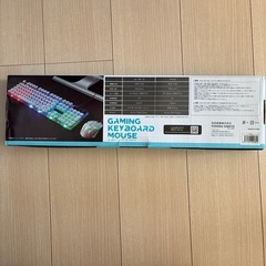 ゲーミングキーボード、マウスの画像