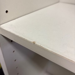 【ジャングル深井店】本棚 白 収納家具 家具 堺市 深井【FU584】の画像