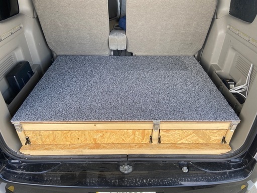 エブリィワゴン　DA64W 荷室引き出し