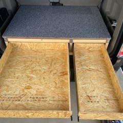 エブリィワゴン　DA64W 荷室引き出しの画像