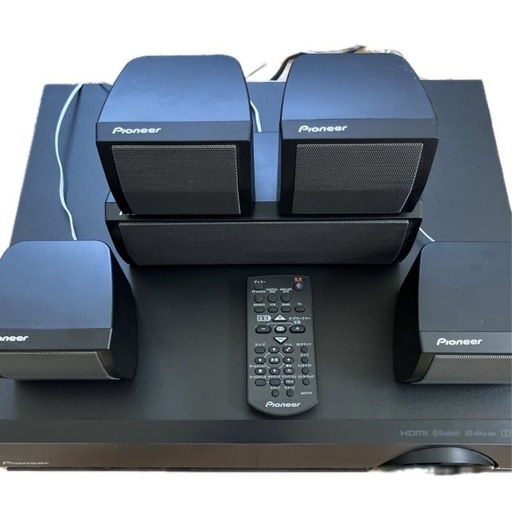 パイオニア　HTP-S363　5.1ch　サラウンドシステム　スピーカー リモコン付き　