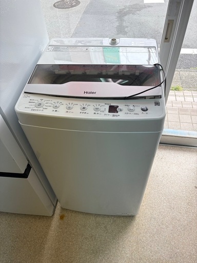 ハイアール 全自動洗濯機　JW-HS55C ⒌5kg  2024年製