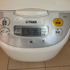 タイガー　炊飯器の画像