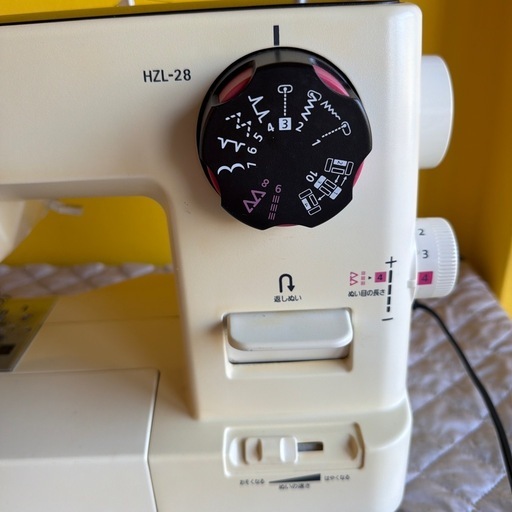 値下げ　JUKI HZL-28 コンパクトミシン点検済