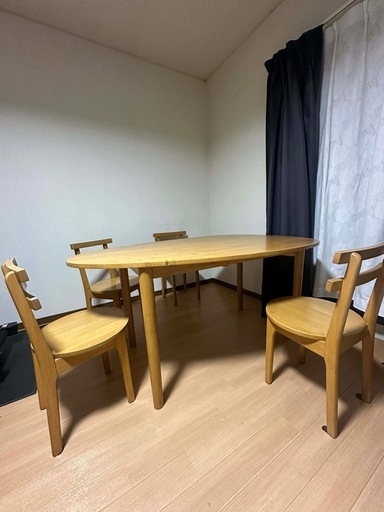 ダイニングテーブルセット/4人用