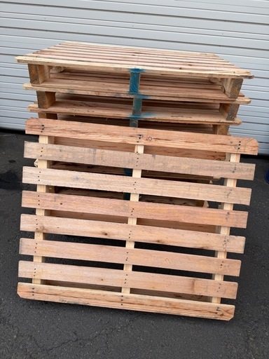 木部材 材料 1パレット1000円～10000円 DIY用 木製 パレット 小 約600×368×125mm 倉庫No0001 | 西村ジョイ