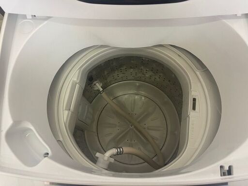 【リサイクルサービス八光】【2019年製】スリム＆コンパクト！高濃度洗浄で汚れを落とす 日立 全自動洗濯機 NW-50E
