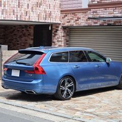 検査10年4月V90 T6 AWD Rデザイン 実走8.4万kmインテリセーフ/ファインナッパレザースポーツシート/9インチナビ/地デジ/全周囲カメラ/無事故の画像