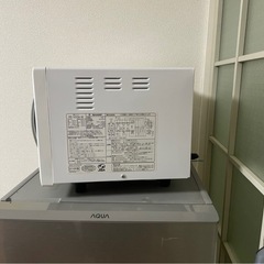 SHARP 電子レンジ2018年製の画像
