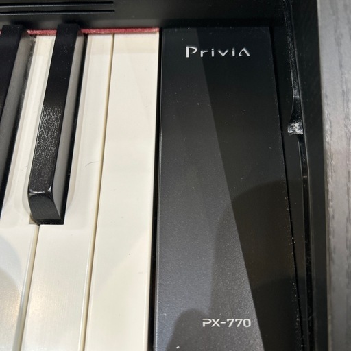 配達可【電子ピアノ】【CASIO】クリーニング済み【管理番号0421】知