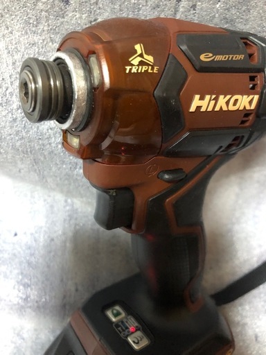 ⑥ハイコーキ36vインパクトWH36DC中古美品オリジナルハウジング本体