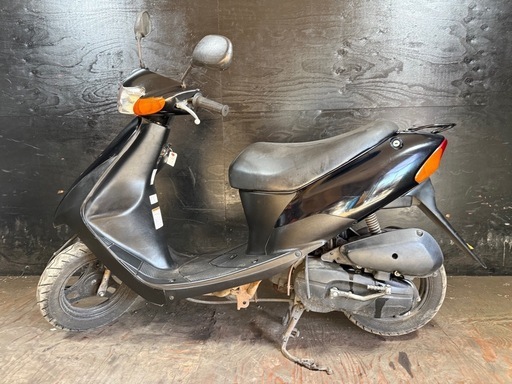 ★支払総額3.5万円★関東圏内即日配送可能！ 全車走行テスト済み！ スズキ レッツ2 黒 CA1PA 人気のレッツ2！ 2ストのためオイル注ぎ足すだけ！ バッテリー新品！ 激安原付！