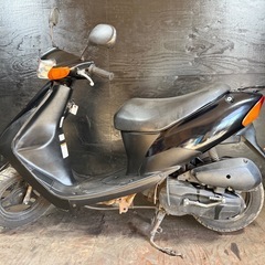 ★支払総額3.5万円★関東圏内即日配送可能！ 全車走行テスト済み！ スズキ レッツ2 黒 CA1PA 人気のレッツ2！ 2ストのためオイル注ぎ足すだけ！ バッテリー新品！ 激安原付！の画像