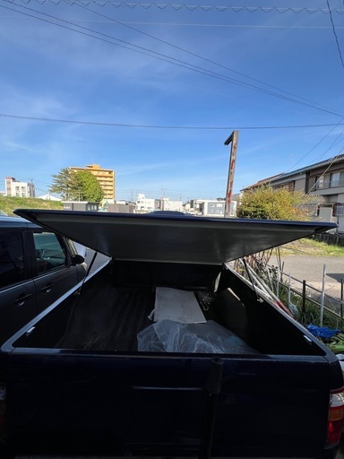 ハイラックスエクストラキャブRZN152用 トノカバーFRP製 (CLUB・K) 西