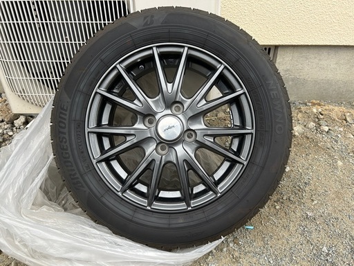 《タイヤほぼ新品》タイヤ・ホイール　175/65 R14 4本セット　HONDA FITに使用