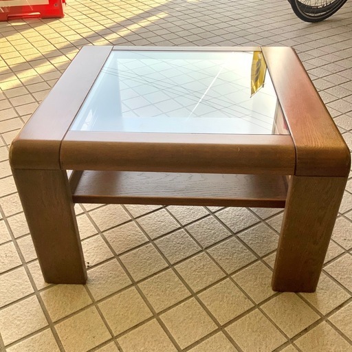 カリモク 長方形型  センターローテーブル