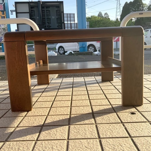 カリモク 長方形型  センターローテーブル