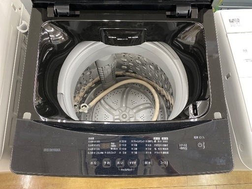 【安心の1年保証】IRIS OHYAMA アイリスオーヤマ 6.0kg 全自動洗濯機 IAW-T605BL 2023年製