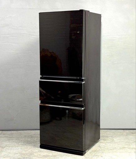 美品/2020年製■三菱 3ドア 冷凍冷蔵庫 330L MR-CX33E-BR グロッシーブラウン 氷点下ストッカー 冷蔵庫■兵庫県姫路市から A26-187