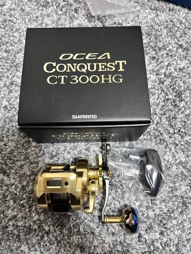 オシアコンクエストct 300HG リブレハンドル