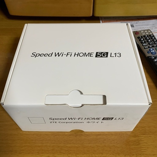 Speed Wi-Fi  5G L13 ホームルーター