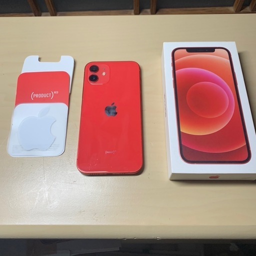取引相手決定　iPhone12 128GB プロジェクトレッド