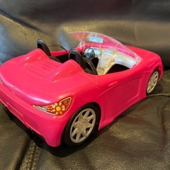 バービー　ピンク🩷の車の画像