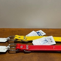 大型犬用の首輪2つ（新品未使用）の画像