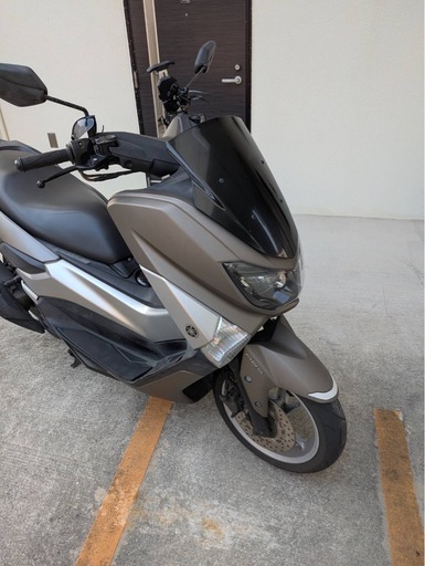 🏍️不動車YAMAHA NMAX125 部品取り車両🙇🏻 (チャーリーブラウン) て