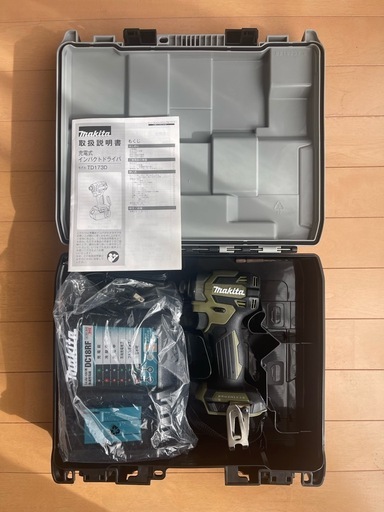 新品 未使用 マキタ18V最上位モデル インパクト【TD173D】バッテリーなし
