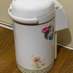日本製 TIGER タイガー 魔法瓶 ポット 花柄 レトロの画像