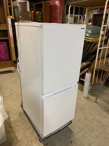 2024年モデル SHARP ２ドア冷蔵庫 152L SJ-D15K-W