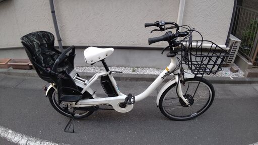 ビッケ　モブ　電動アシスト自転車　ブリジストン　子乗せ付き
