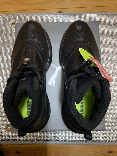 新品　未使用　PUMA 防水ゴルフシューズ黒　DRY LBL　26.0cm