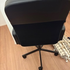 【美品】イケア デスクチェア フーヴドスペラレ ブラック 美品の画像