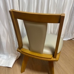 回転ダイニングチェアの画像