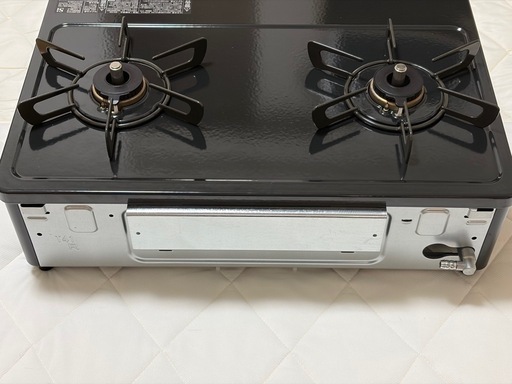 【美品・26年製】リンナイ KG64-2HSR-LPG ガステーブル (LPガス 右強火力) グリル無し