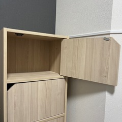 ★無料★ 扉付きカラーボックスの画像