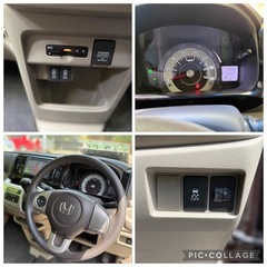 2年車検付きホンダ2017年式N WGN GLパッケージ、ナビ、テレビ、バックカメラ、ETC、傷と凹み無し、綺麗の画像