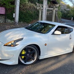 amuse Z34フェアレディZ 6MT 修復歴なしamuseフルエアロ　社外ヘッドライト　WORK20inアルミ　総額の画像