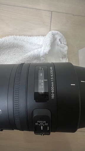 SIGMAレンズ600mm EFマウント