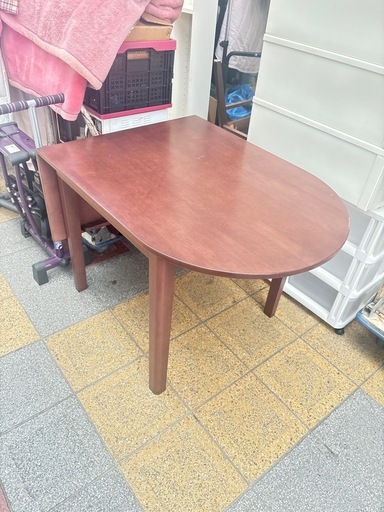 ダイニングテーブル　椅子2個セット