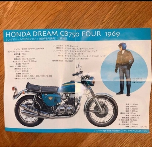 ホンダ CB750K0 1969 ビッグバイクコレクション