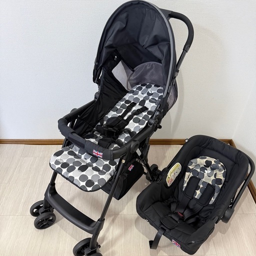 美品　joie トラベルシステムセット