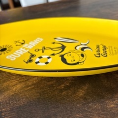 おさるのジョージ　皿の画像