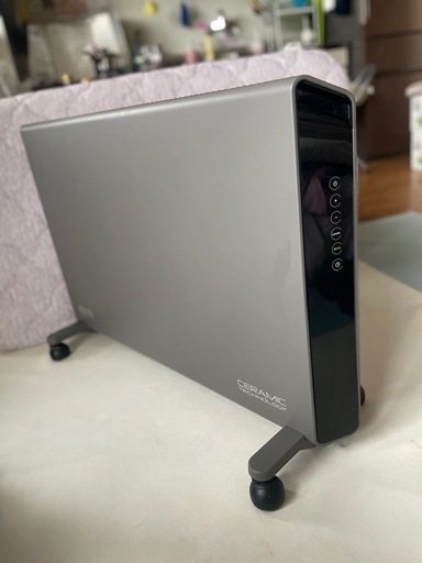 DeLonghi デロンギ HXJ60L12 コンベクターヒーター 1200W グレー 中古品