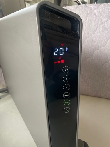 DeLonghi デロンギ HXJ60L12 コンベクターヒーター 1200W グレー 中古品